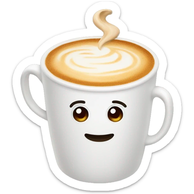 Latte  sticker