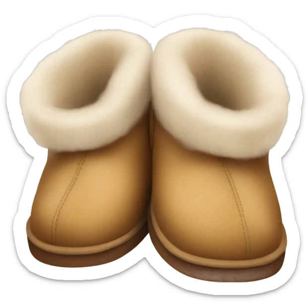 UGG slippers  sticker