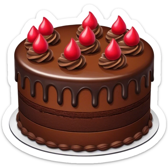Chocolate Cake  sticker
