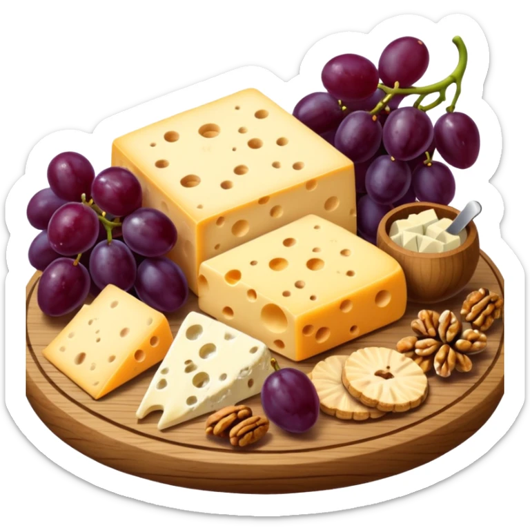 Cheeseboard sticker