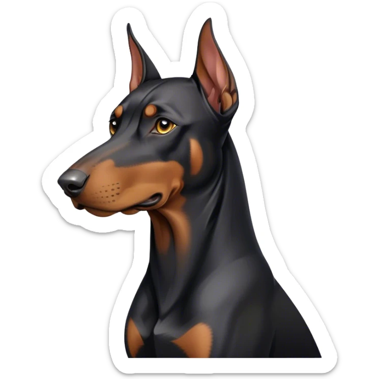 doberman sticker