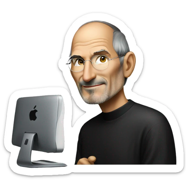 Steve jobs sticker