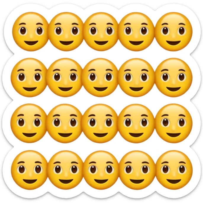 El işareti yumruk yap. Baş parmağı işaret ve orta parmağın arasından çıksın  sticker