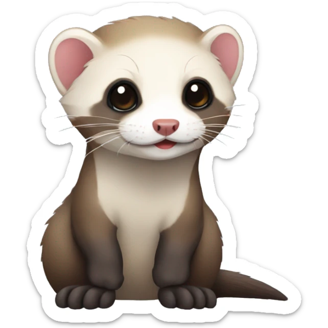 Ferret sticker