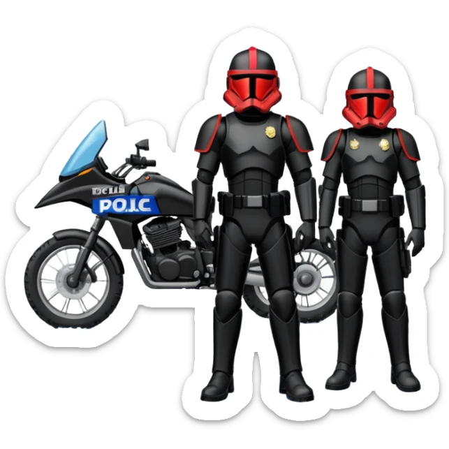 Warhammer Hot wheels Snow planet dark scary Imperial Shock Troopers police off road interceptor  sticker