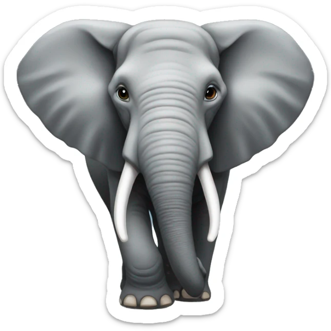 Elephant sticker