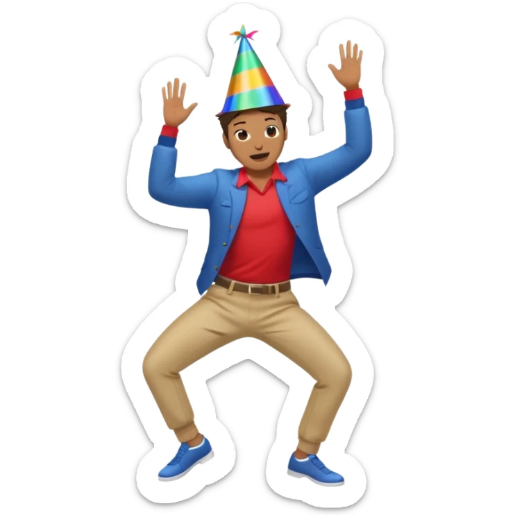 Shake butt dance sticker