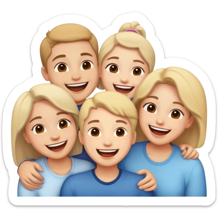 Make an emoji that represents more then 1 best friends  for an instagram highlight sticker