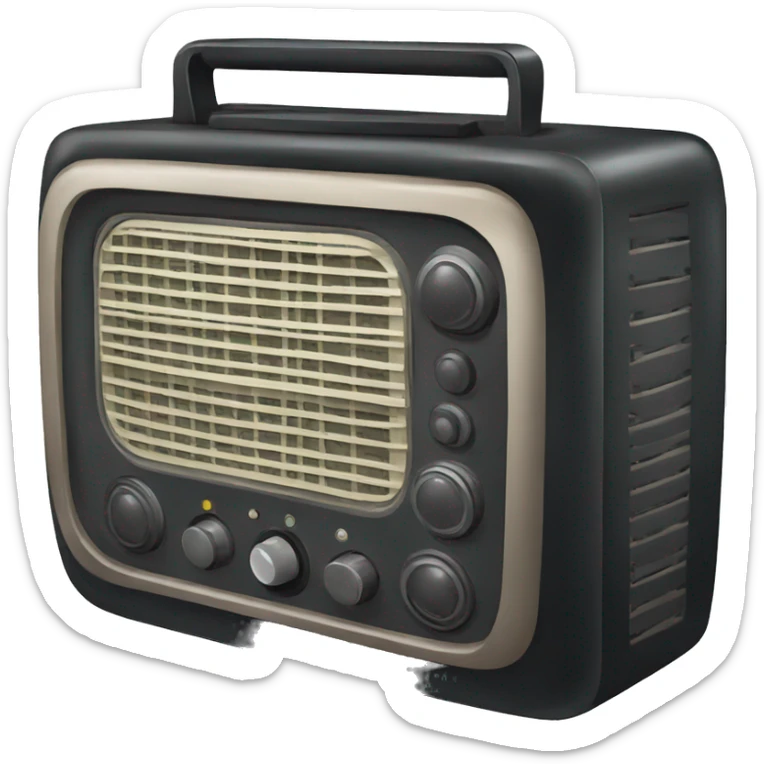 Radio sticker