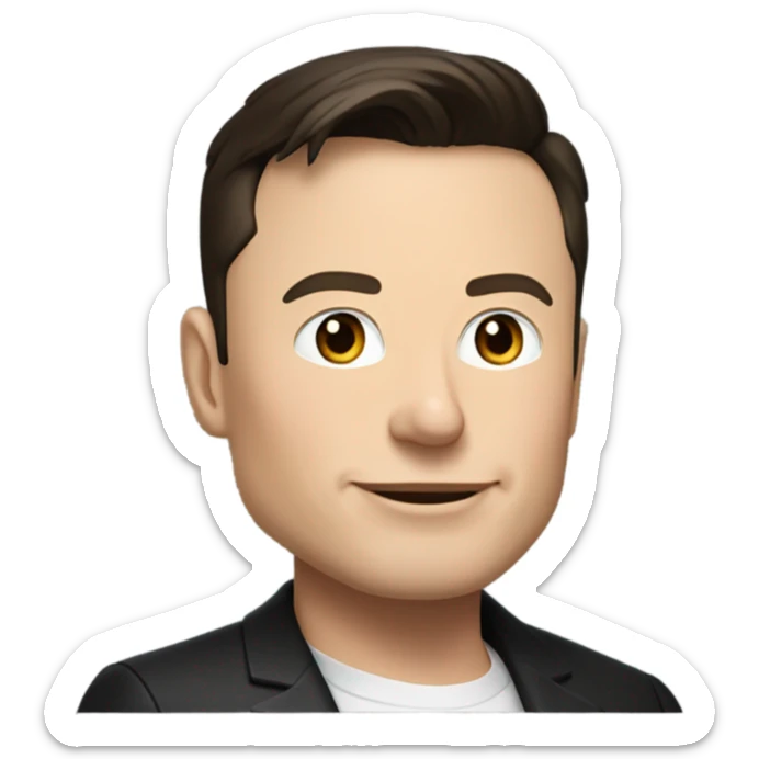 Elon musk sticker