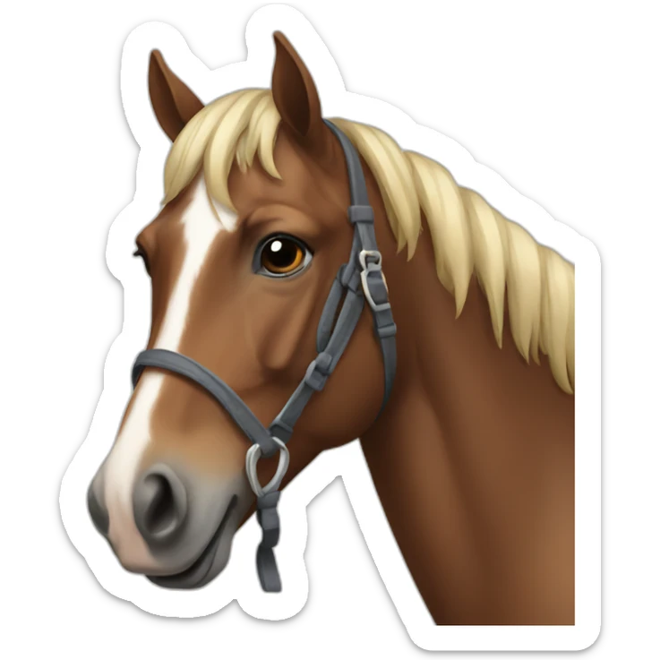 Horse sticker