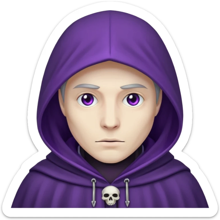 Purple reaper sticker