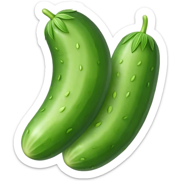 Cucumber  sticker