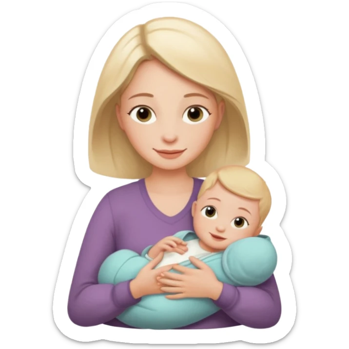 emoji de la premiere couverture du livre comme toi de l'autrice lisa jewell  sticker