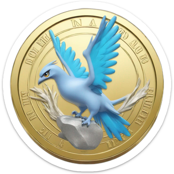 pokemon articuno money puregold coin pokecoin pokedollar dollar sticker