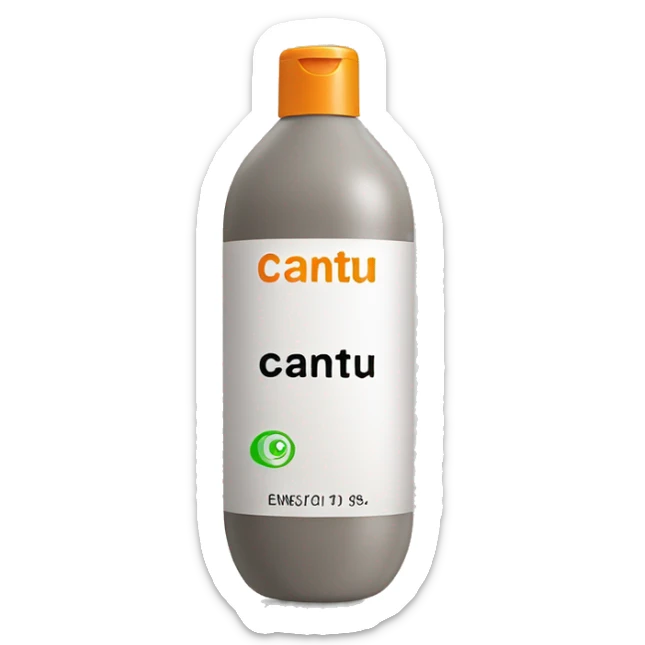 narrow bottle of hair conditioner with a label that says cantu sticker
