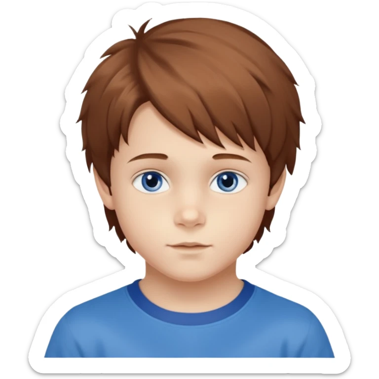 Ein junges Mädchen mit klaren, blauen Augen und langes braunen wellig-glattem Haar, hellem Teint mit sanftem Glow. Zarte, harmonische Gesichtszüge freundlicher Ausdruck. Dezente braune schwarze Brille, moderner, minimalistischer Stil. Gesamtwirkung: intelligent, feminin, natürlich schön sticker