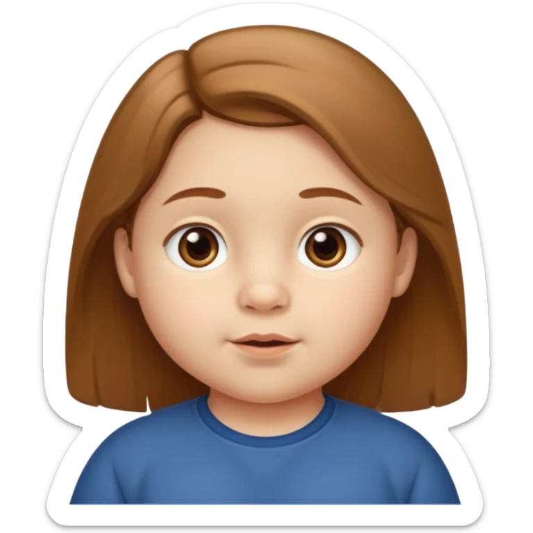 QUIERO QUE ME HAGAS A UN NIÑO DE 6 AÑOS, TIENE LA MELENITA UN POCO LARGA, LA CARITA ESTRECHA Y MOFLETES MUY BONITOS, OJOS MARRONES Y IEL CLARA, EL PELO UN PCOO MAS CLARO, LA BOCA UN POCO MAS GRANDE Y LA NARIZ UN PELIN MAS ANCHA DE ABAJO ES IN CHICOLA CARA ESTRECHA sticker