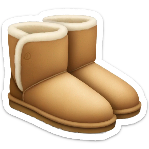 ugg slippers sticker