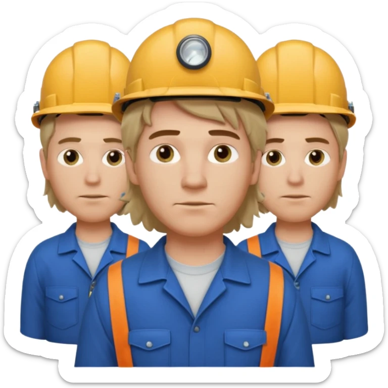 customer. 1 person only white male with shoulder normal person cloths. adult. pipeline technician change the expression and the shape of the face change the color of eyes. dont put background sticker