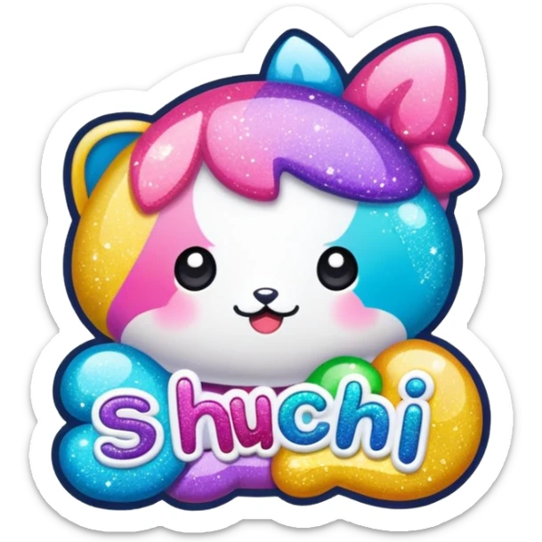 Shuchi name sticker  sticker