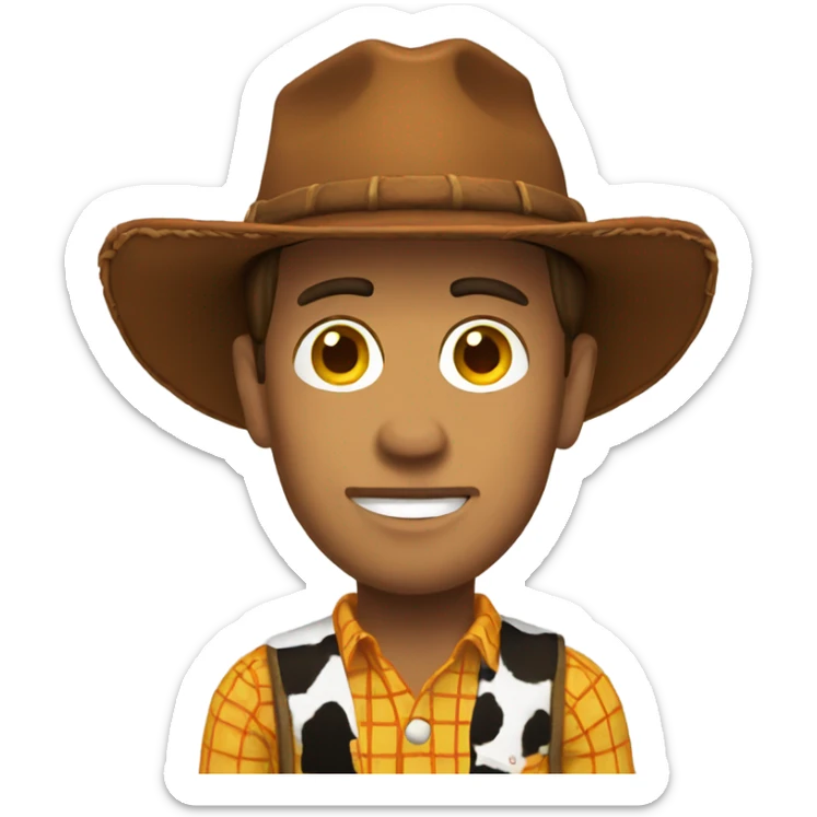 Woody sticker