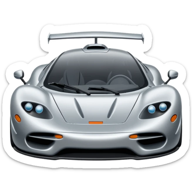 A McLaren f1 sticker