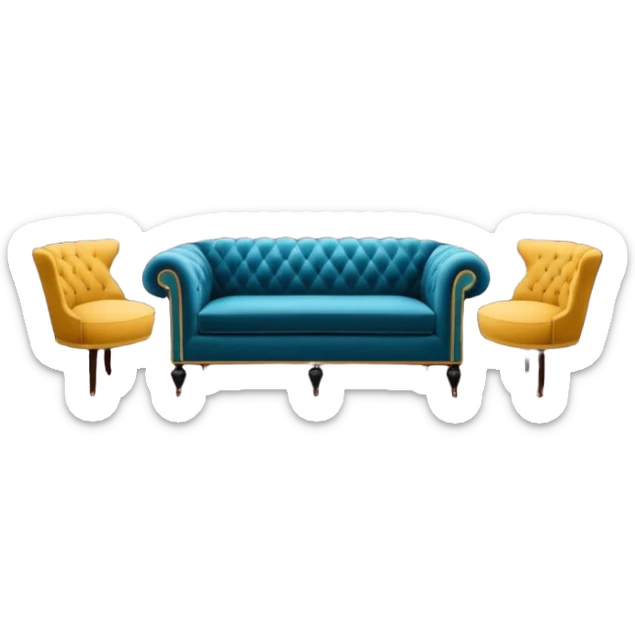 plush upholstered furniture, a mahogany bar, an enormous chandelier, and walls adorned with giant iconic prints from famous fashion photographers. sticker