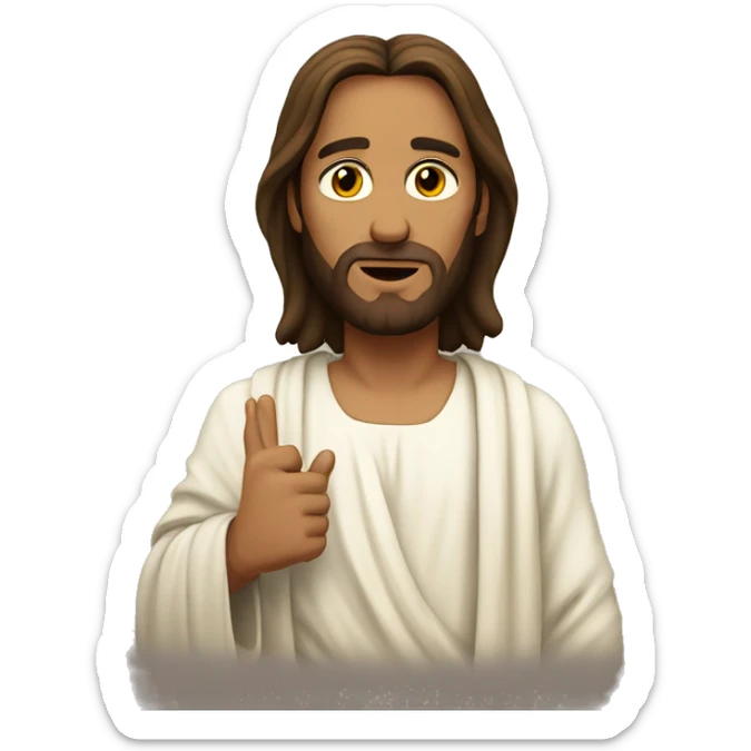 Jesus sticker
