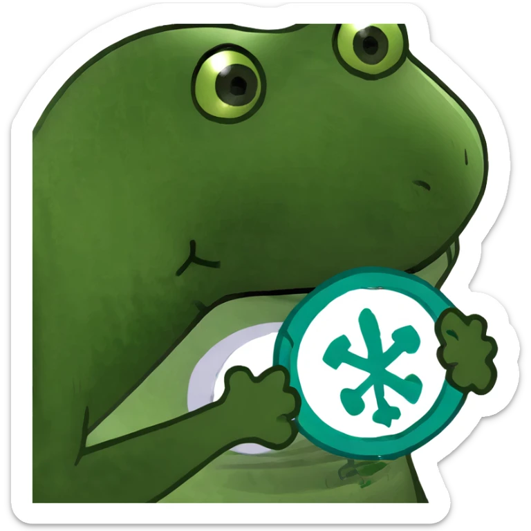 Hospital in Bangkok, Thailand with traditional Thai roof spires, medical symbol sticker