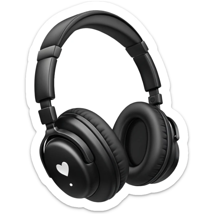 headphones sticker