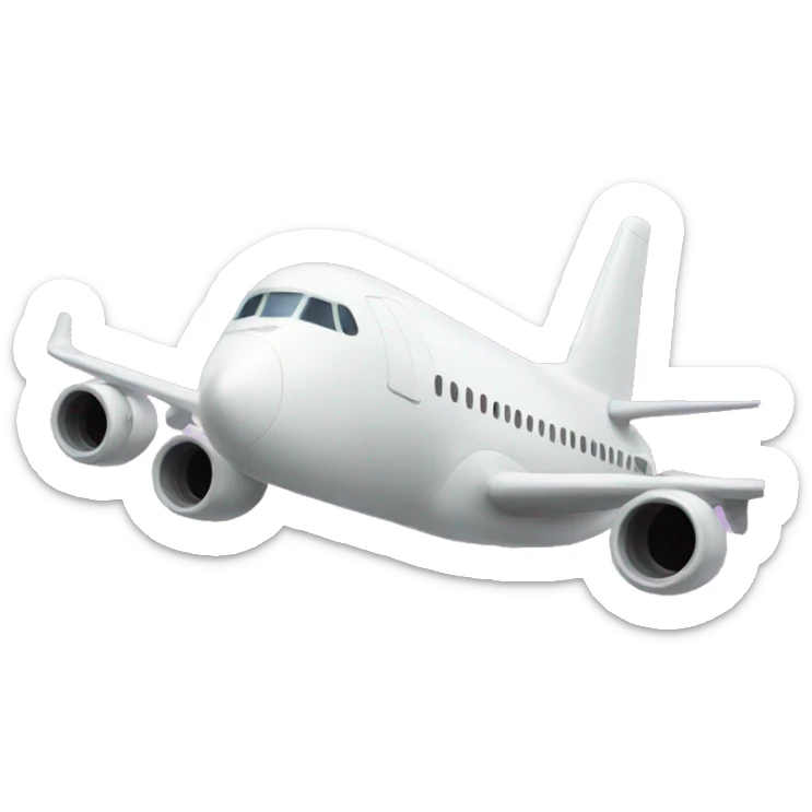 airplane sticker