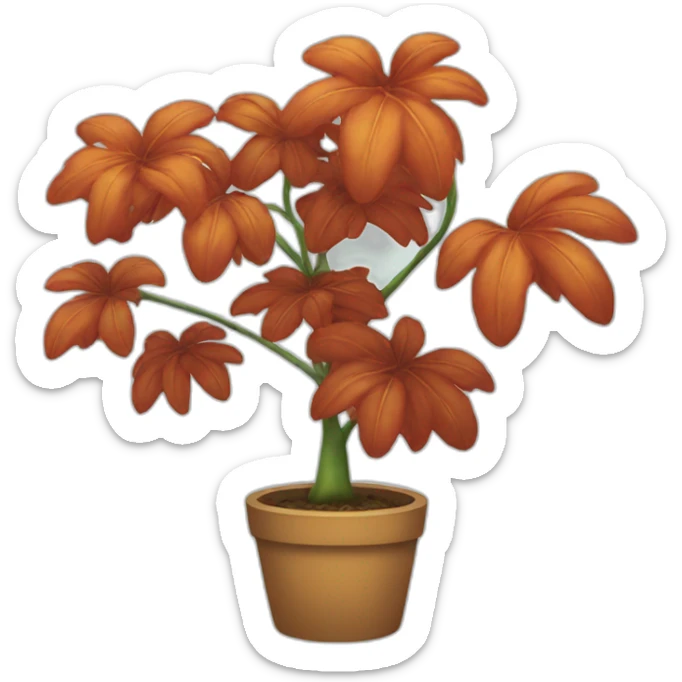 Plante sticker