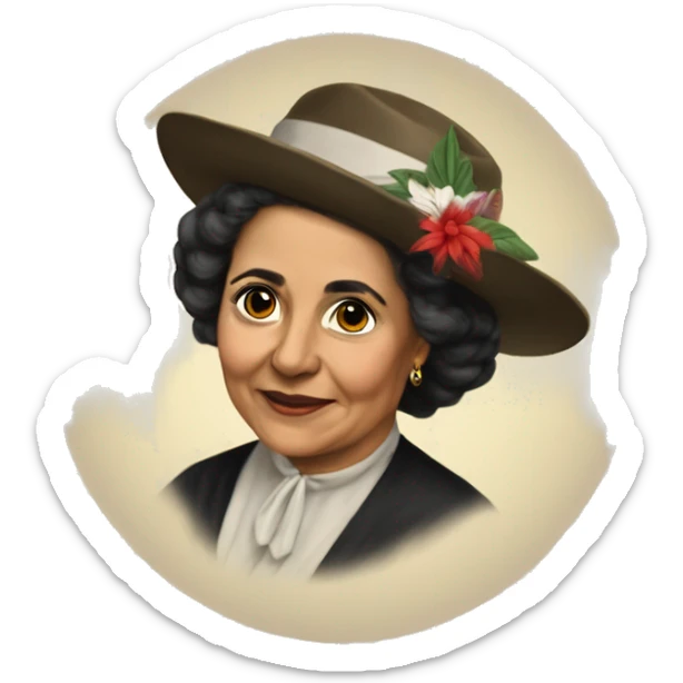 Julia Constancia de Burgos García was a Puerto Rican poet. As an advocate of Puerto Rican independence, she served as Secretary General of the Daughters of Freedom, the women's branch of the Puerto Rican Nationalist Party.  sticker