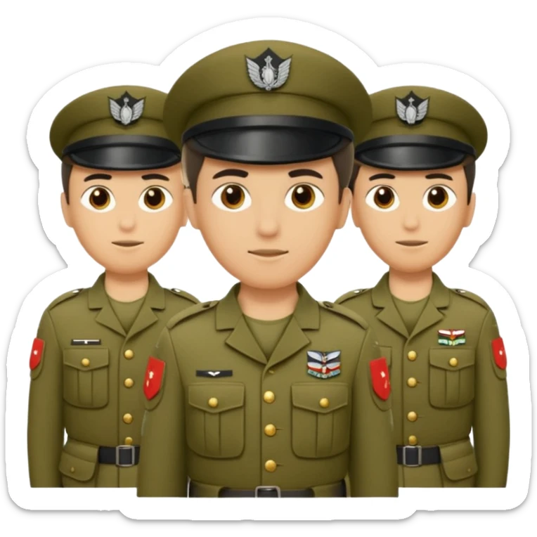 Soldaten in uniform der salotiert und den SAS Buchstaben auf der Mütze und Uniform sticker