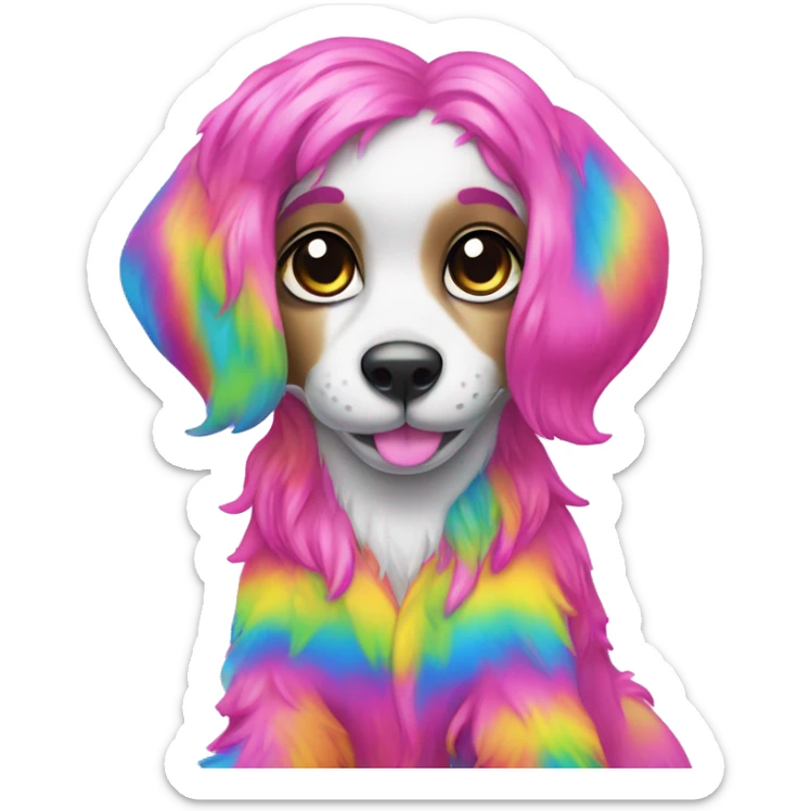 lisa frank sticker