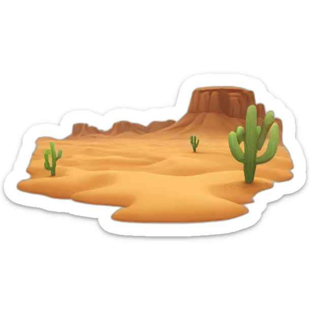 desert sticker