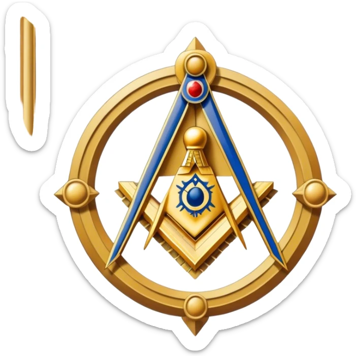 Masonic sticker