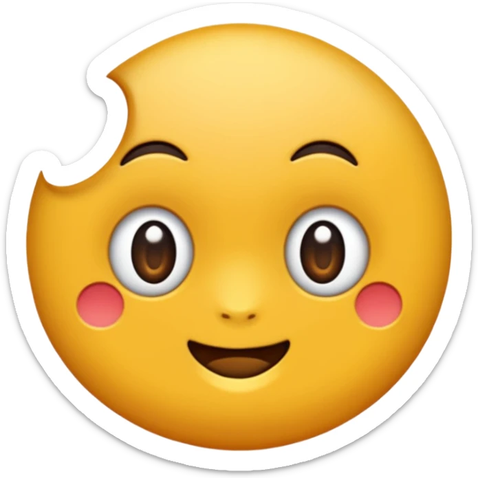 Kepalan tangan dengan 4 jari menutupi jempol  sticker