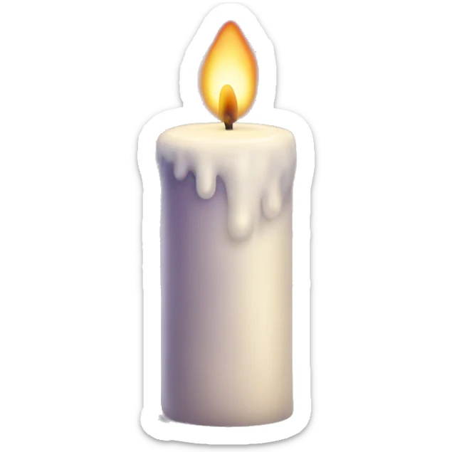 candle sticker