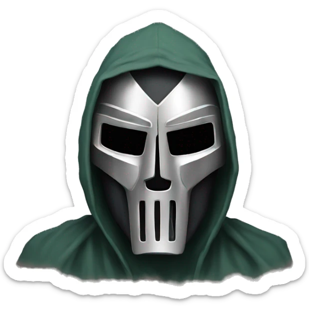 MF DOOM sticker