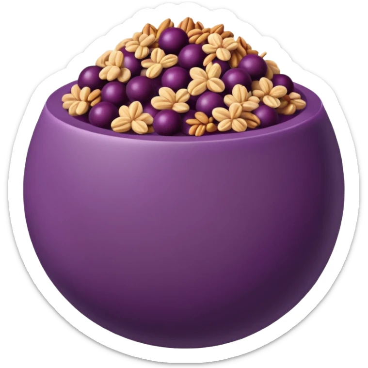 Acai ball sticker