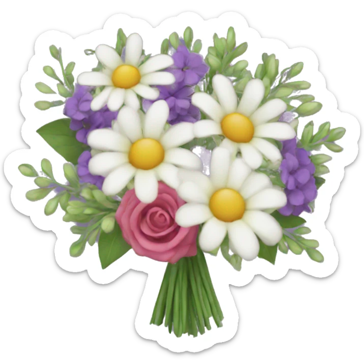 bouquet sticker
