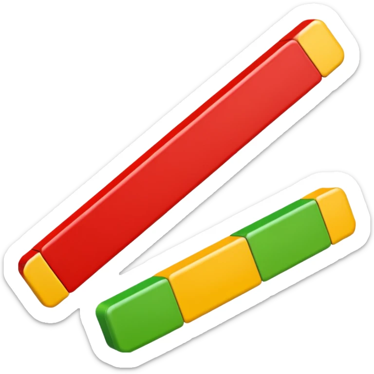 Life Bar Variants (Red = near death, yellow = ok, green = full health) sticker