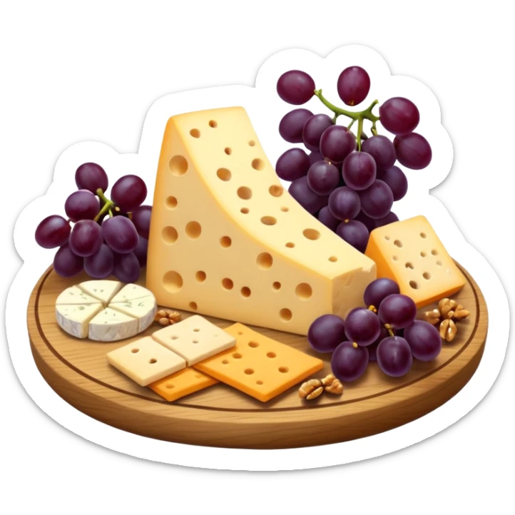 Cheeseboard sticker