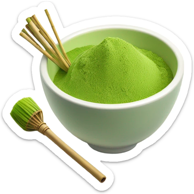 Matcha sticker