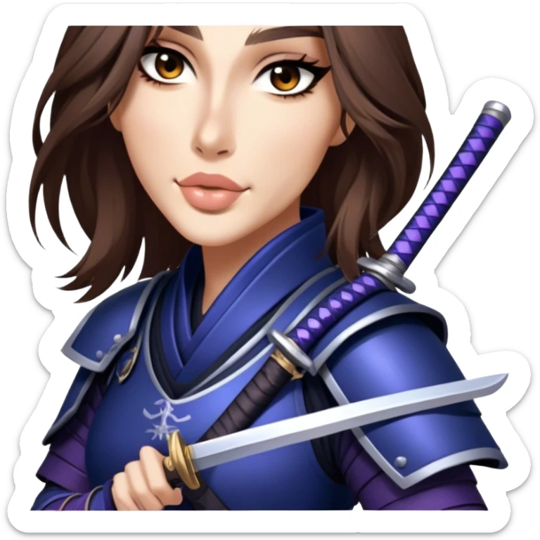Mystic Samurai sticker