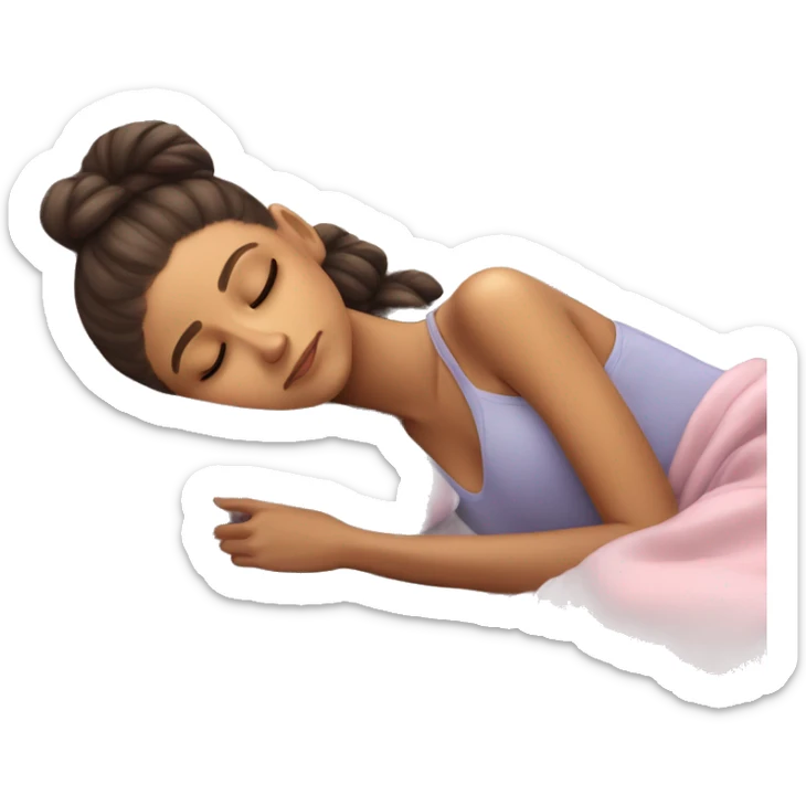 Ariana Grande sleeping sticker