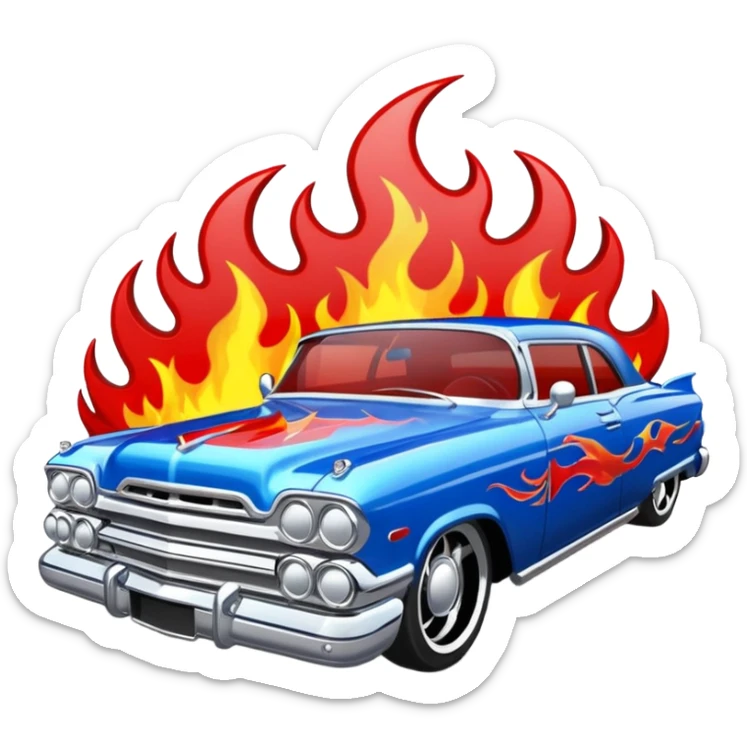 Lowrider sticker