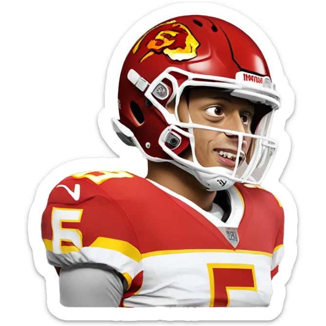 patrick mahomes sticker
